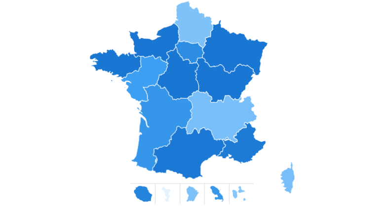 Prix du cheval fiscal par région